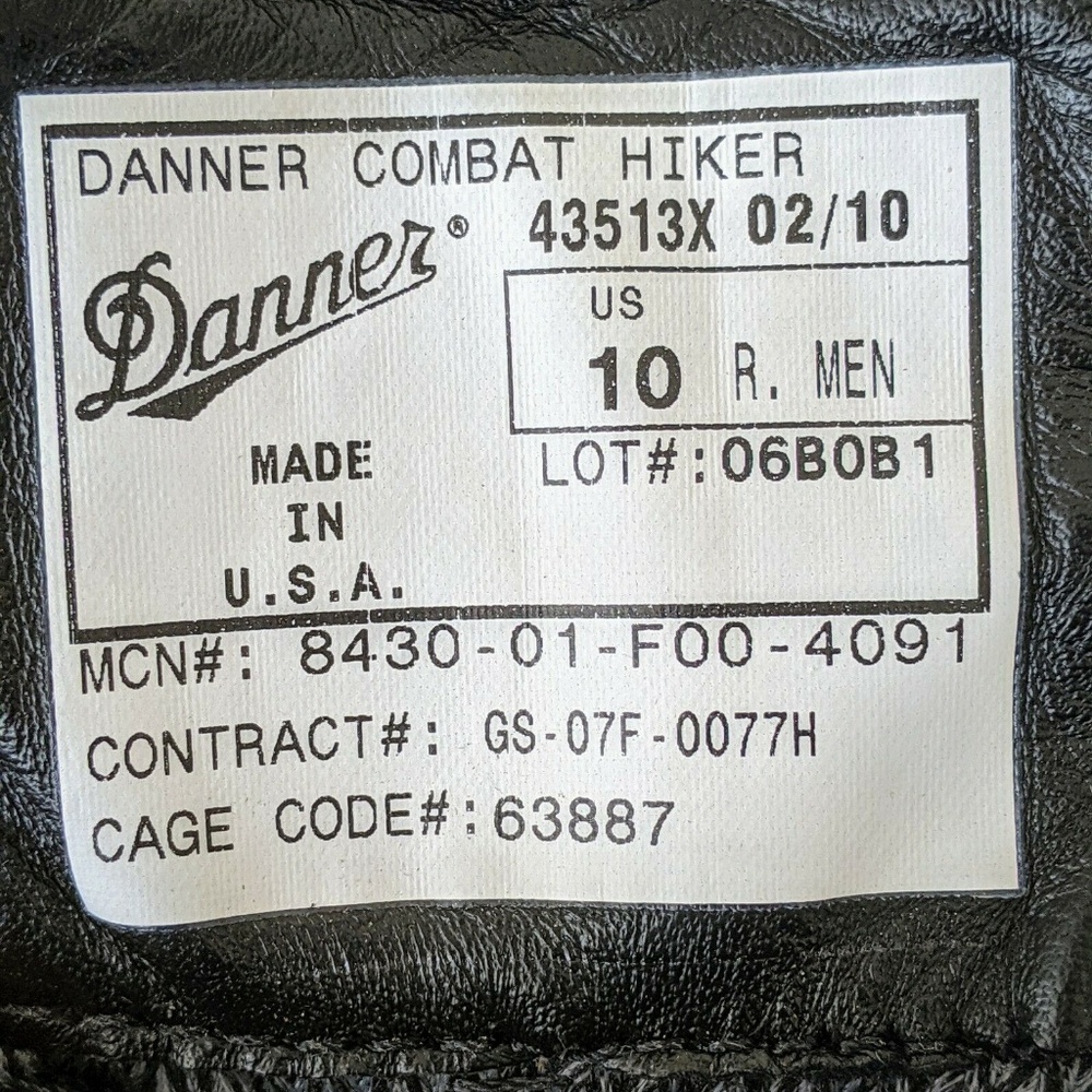 Danner Combat Hiker Waterproof Hiking Boot - Picture 8 of 8